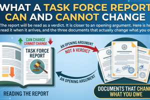 What a Task Force Report Can and Cannot Change