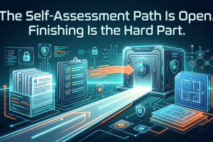The Self-Assessment Path Is Open. Finishing Is the Hard Part. Most CMMC Level 2 self-assessments don't stall on the technology. They stall on the documentation. A finished, accurate self-assessment is the one position that holds whatever comes next.